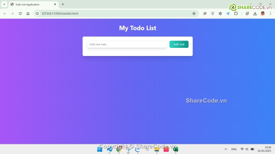 Code Web  ShortenLink,todolist,html,htmlcss