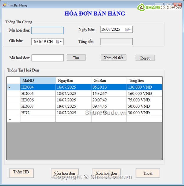 C# Quản lý cửa hàng,ứng dụng quản lý của hàng,C #