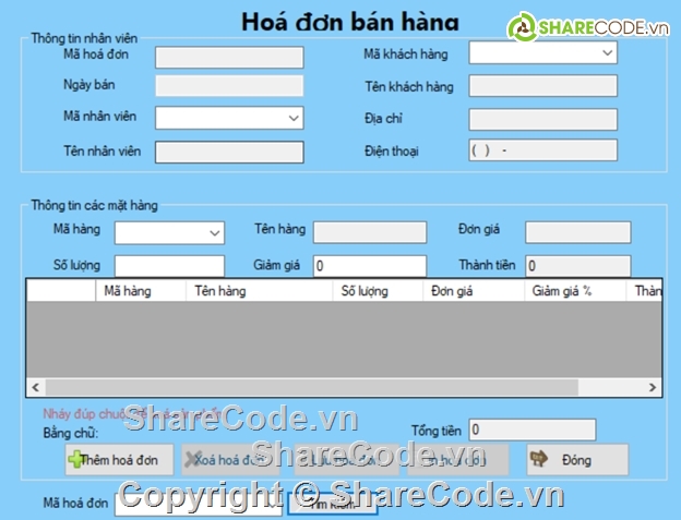 Code quản lý,SQL,winform,quản lý cửa hàng