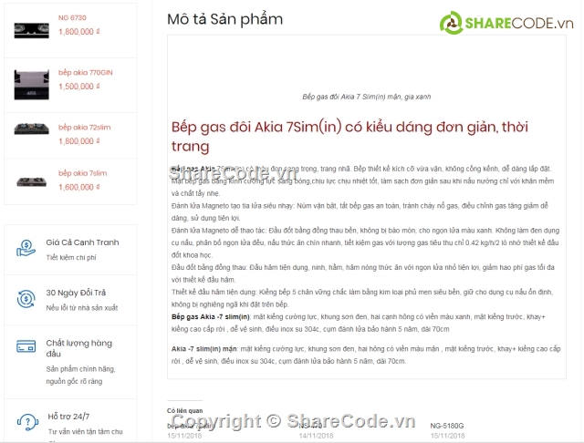 wordpress,full code wordpress,website bán hàng,cửa hàng gas,bán bếp gas