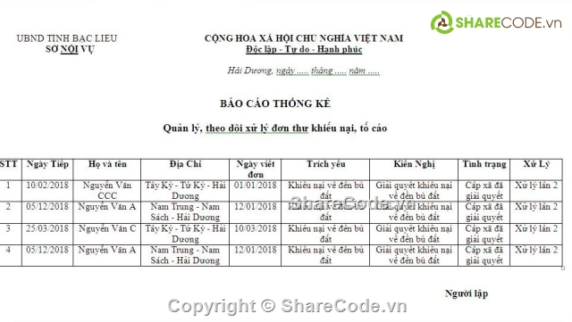 code xử lý đơn,download Luật khiếu nại,code giải quyết đơn khiếu nại,code quản lý công văn,mã nguồn chương trình giải quyết đơn thư khiếu nại,code quy trình xử lý đơn