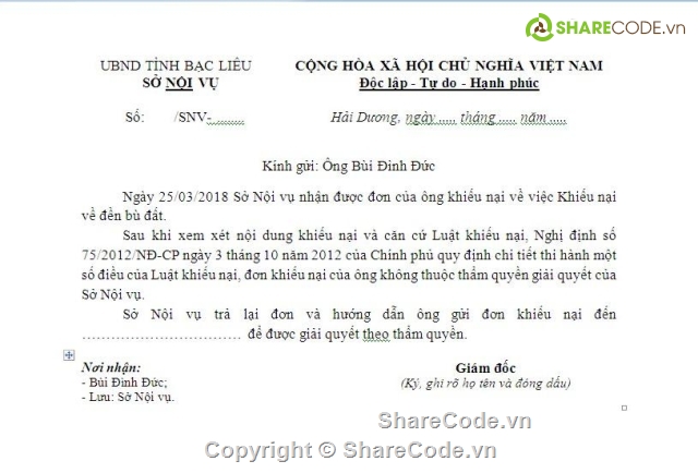 code xử lý đơn,download Luật khiếu nại,code giải quyết đơn khiếu nại,code quản lý công văn,mã nguồn chương trình giải quyết đơn thư khiếu nại,code quy trình xử lý đơn