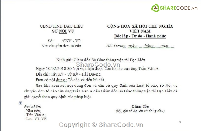 code quy trình xử lý đơn,code xử lý đơn tố cáo,code thụ lý giải quyết đơn,code tiếp công dân,code luật tố cáo,code xu ly don