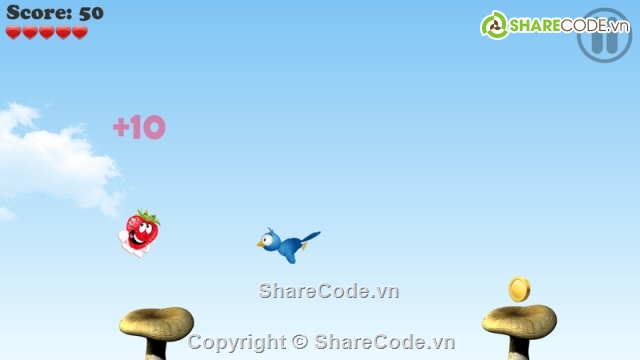 CodeCanyon,Strawberry Game,Source code game,code game Strawberry