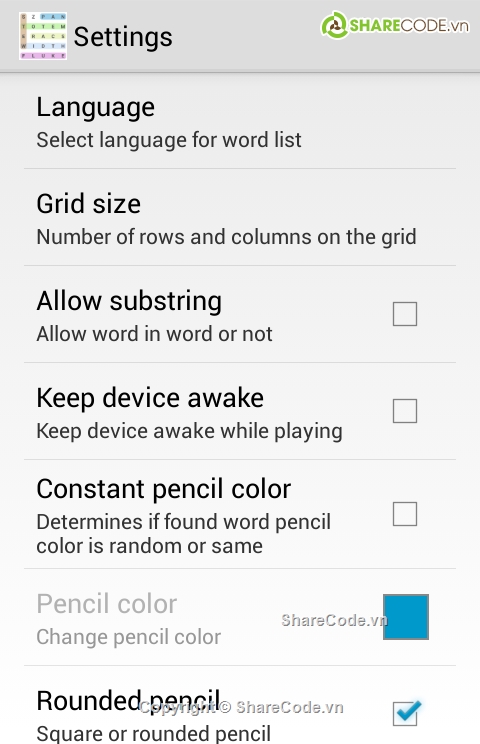 CodeCanyon,android game,Word Search,Word Search by trimax