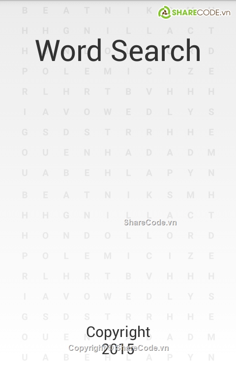 CodeCanyon,android game,Word Search,Word Search by trimax