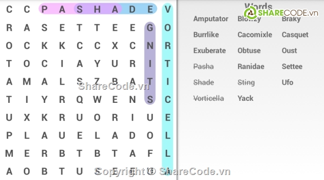 CodeCanyon,android game,Word Search,Word Search by trimax