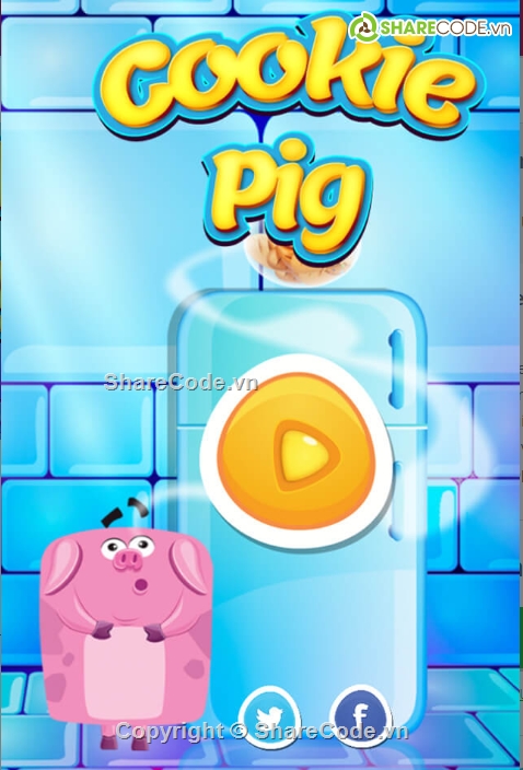 Cookie pig,Pig want cookie,Unity Source Code,jump jump,pig and cookie.