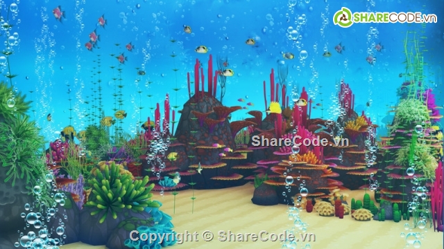 Coral Forest,Seaweed Valley,unity