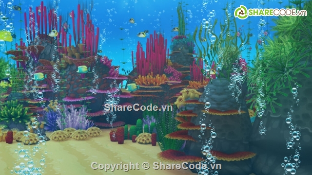 Coral Forest,Seaweed Valley,unity