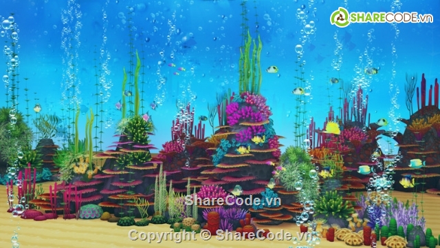 Coral Forest,Seaweed Valley,unity