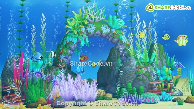 Coral Forest,Seaweed Valley,unity