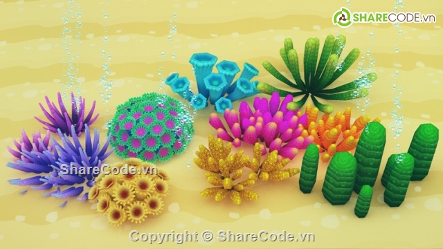 Coral Forest,Seaweed Valley,unity