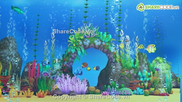 Coral Forest,Seaweed Valley,unity