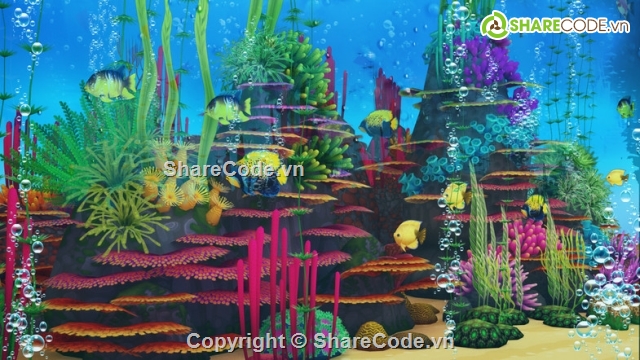 Coral Forest,Seaweed Valley,unity