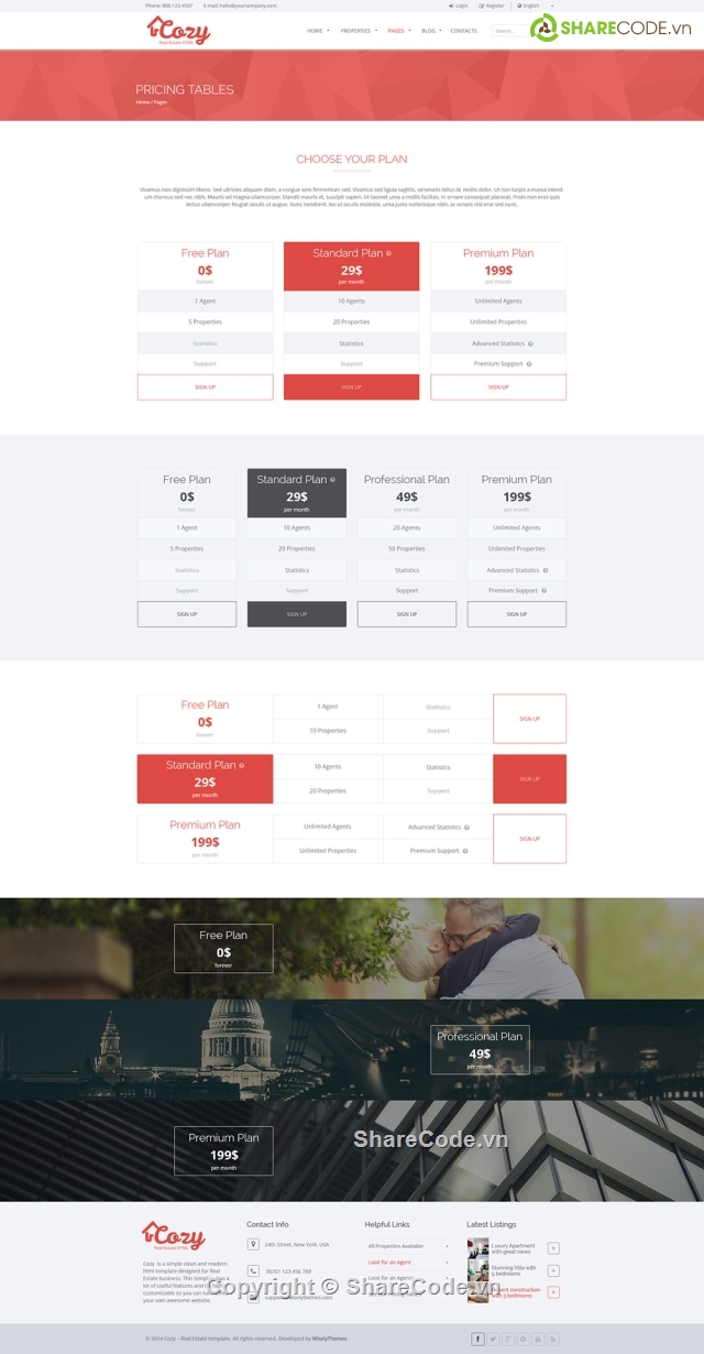 Template,template bất động sản,teamplate kinh doanh,template web bán hàng,template html 5 và php,cozy template