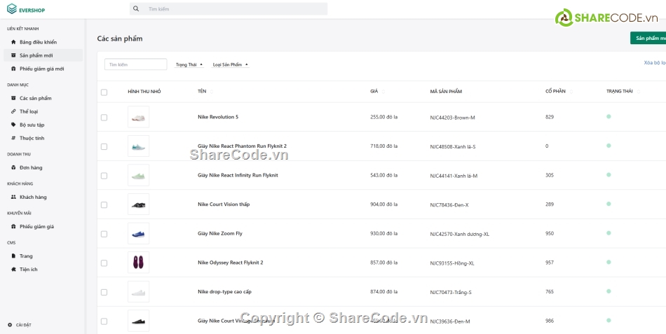 react,Cửa hàng giày,shop bán hàng