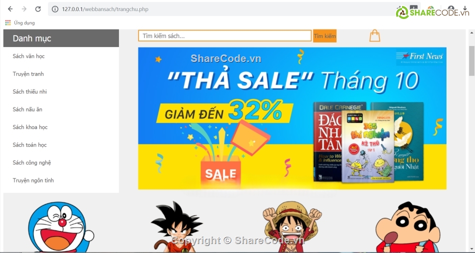 giao hàng,có database,đẹp