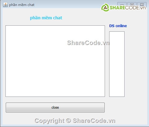 chat,chatLan,socket,Demo chat qua mạng Lan