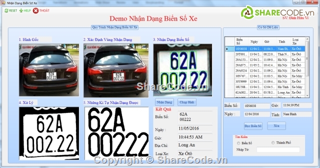 nhan dang bien so,nhan dang biển xe,demo nhan dang,nhận dạng biển số xe,biển số xe