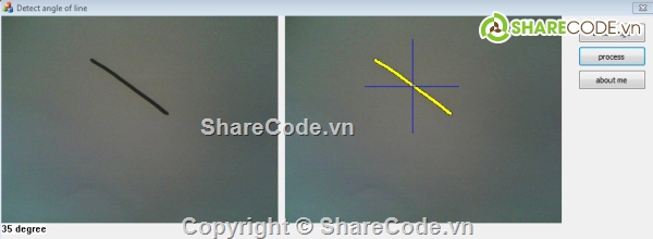 image processing,image process,Detect,Line in an Image,Angle