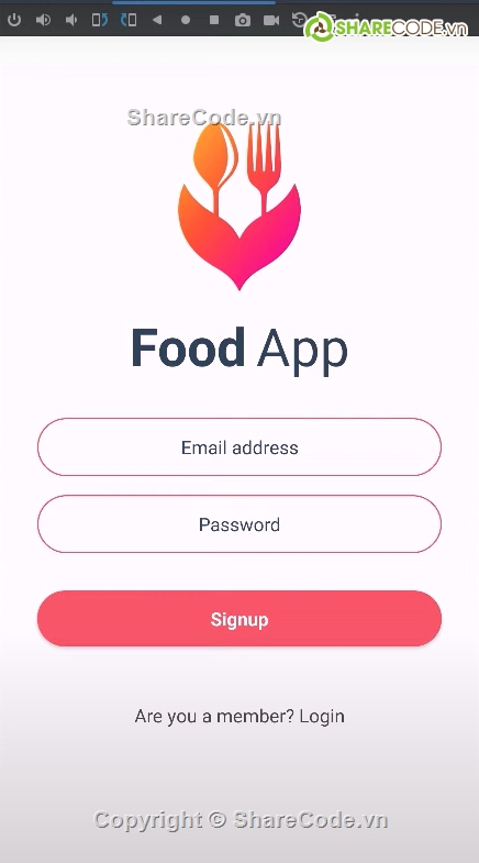 App Android,Android Firebase,Food,FoodApp,Food App Android