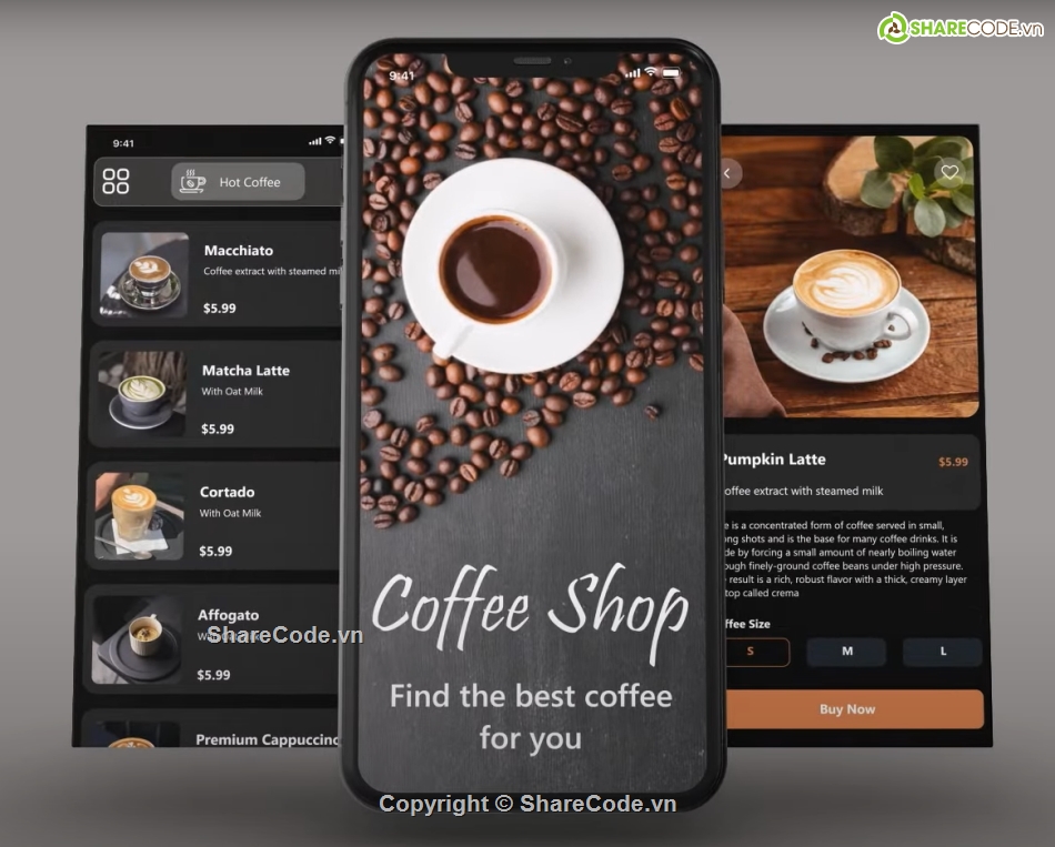 đồ án android,Shop,shop cafe,web bán cà phê,androi,firebase