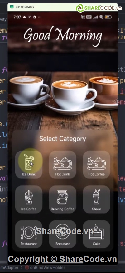 đồ án android,Shop,shop cafe,web bán cà phê,androi,firebase
