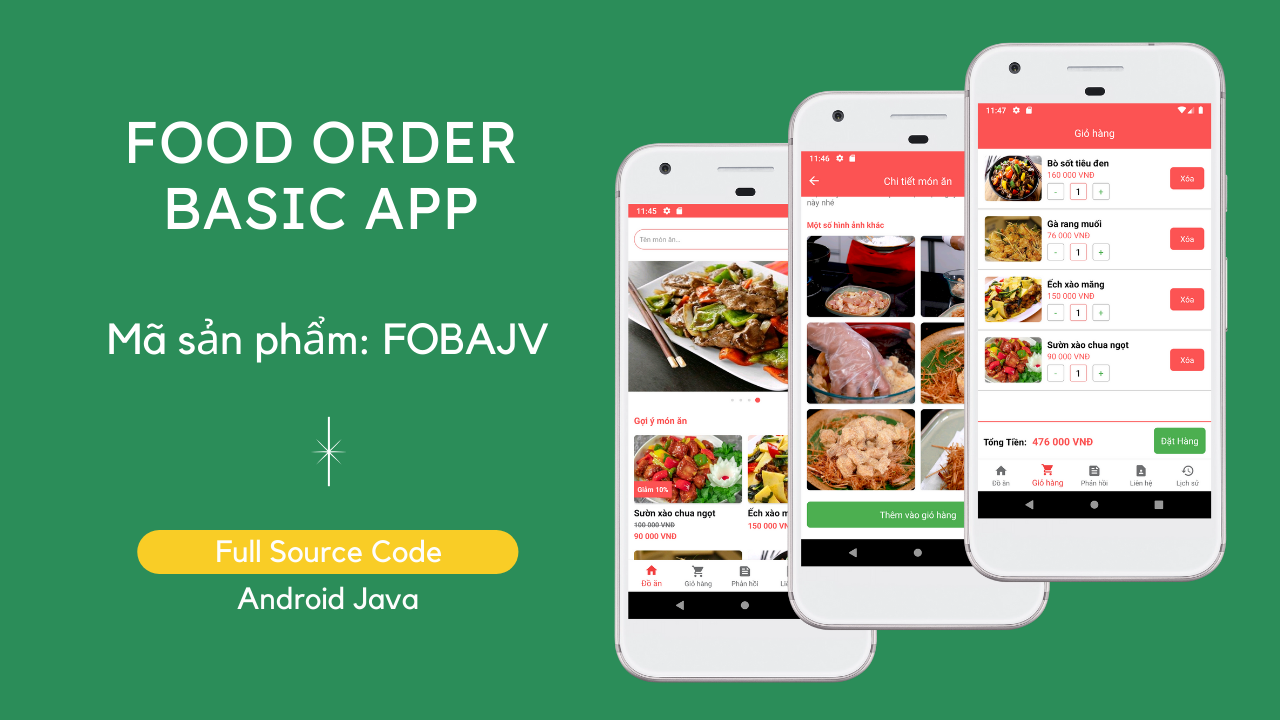 food order android app,food delivery android app,android food order app,app đặt đồ ăn android,app order đồ ăn android,app food order android java