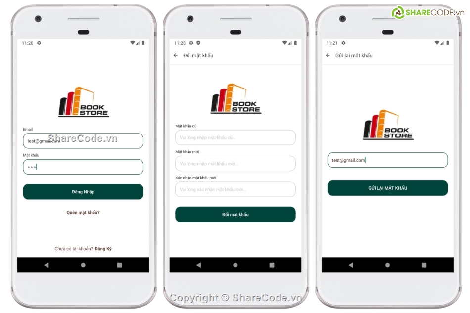 book ecommerce android app,book store android app,source code book store java,ung dung ban sach android studio,bán sách online android,android book store app