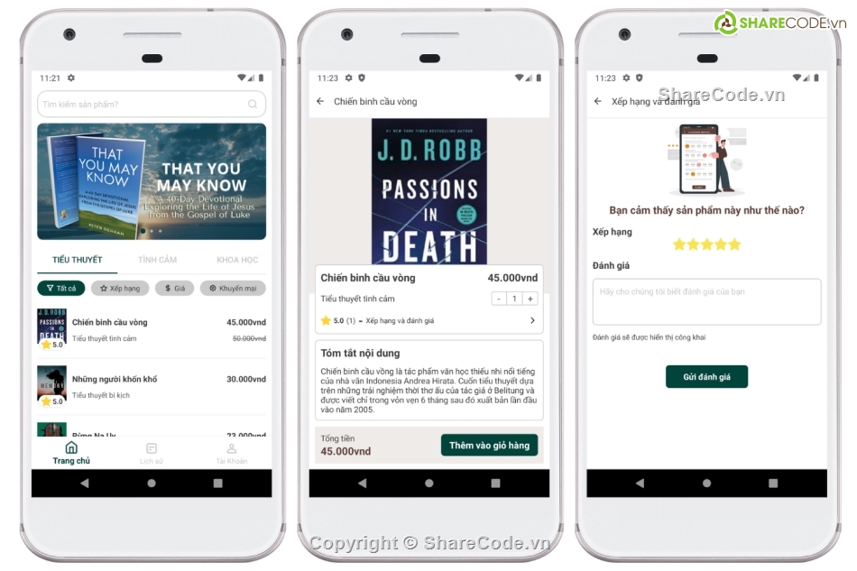 book ecommerce android app,book store android app,source code book store kotlin,ung dung ban sach android studio,bán sách online android,android book store app