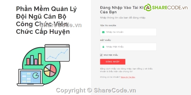 Code quản lý,web quản lý cán bộ,web quản lý,phù hợp cho cán bộ quản lý,quản lý công chức,quản lý hồ sơ công chức