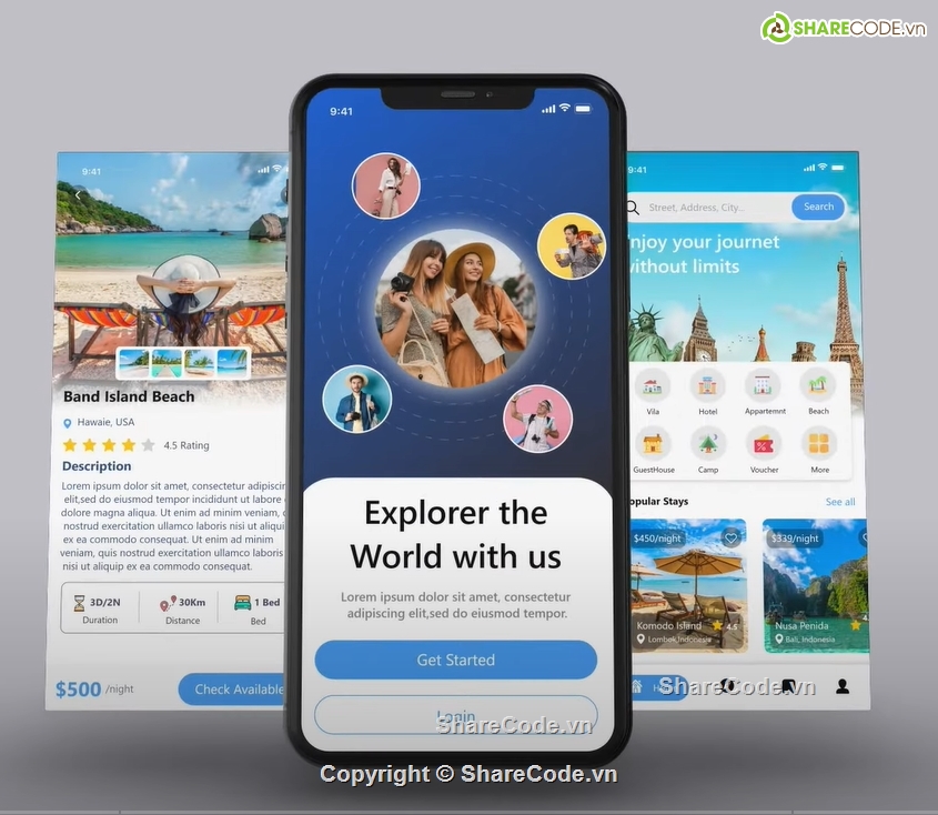 Đồ án,bài tập Android,ứng dụng du lịch,Đồ án Java,travel app,App Android