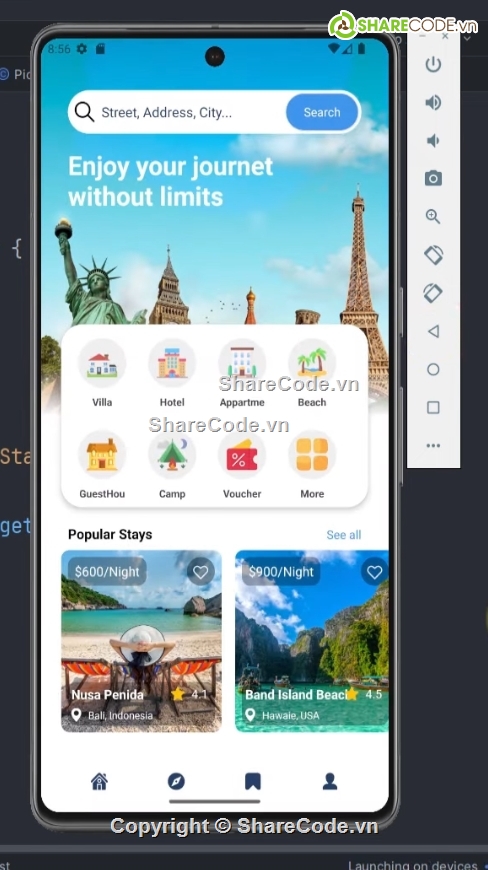 Đồ án,bài tập Android,ứng dụng du lịch,Đồ án Java,travel app,App Android