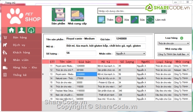 Đồ án MVC,Đồ án lập trình,Đồ án lập trình C#,Đồ án bán hàng C#,Đồ án bán hàng MVC C#,Đồ án bán hàng thú cưng