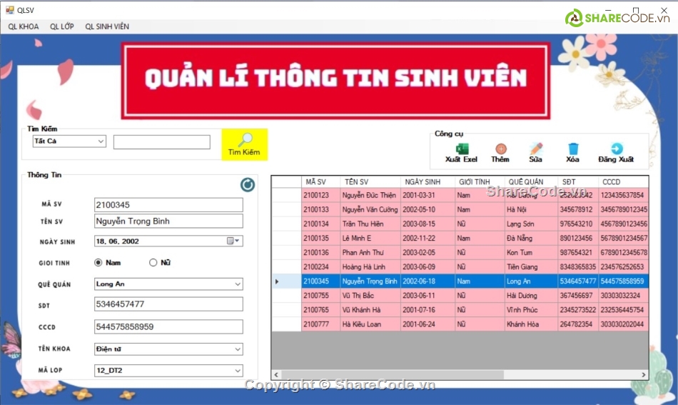 winform c#,hệ thống quản lí kí túc xá winform c#,quản lí kí túc xá,winform sqlserver,kí túc xá