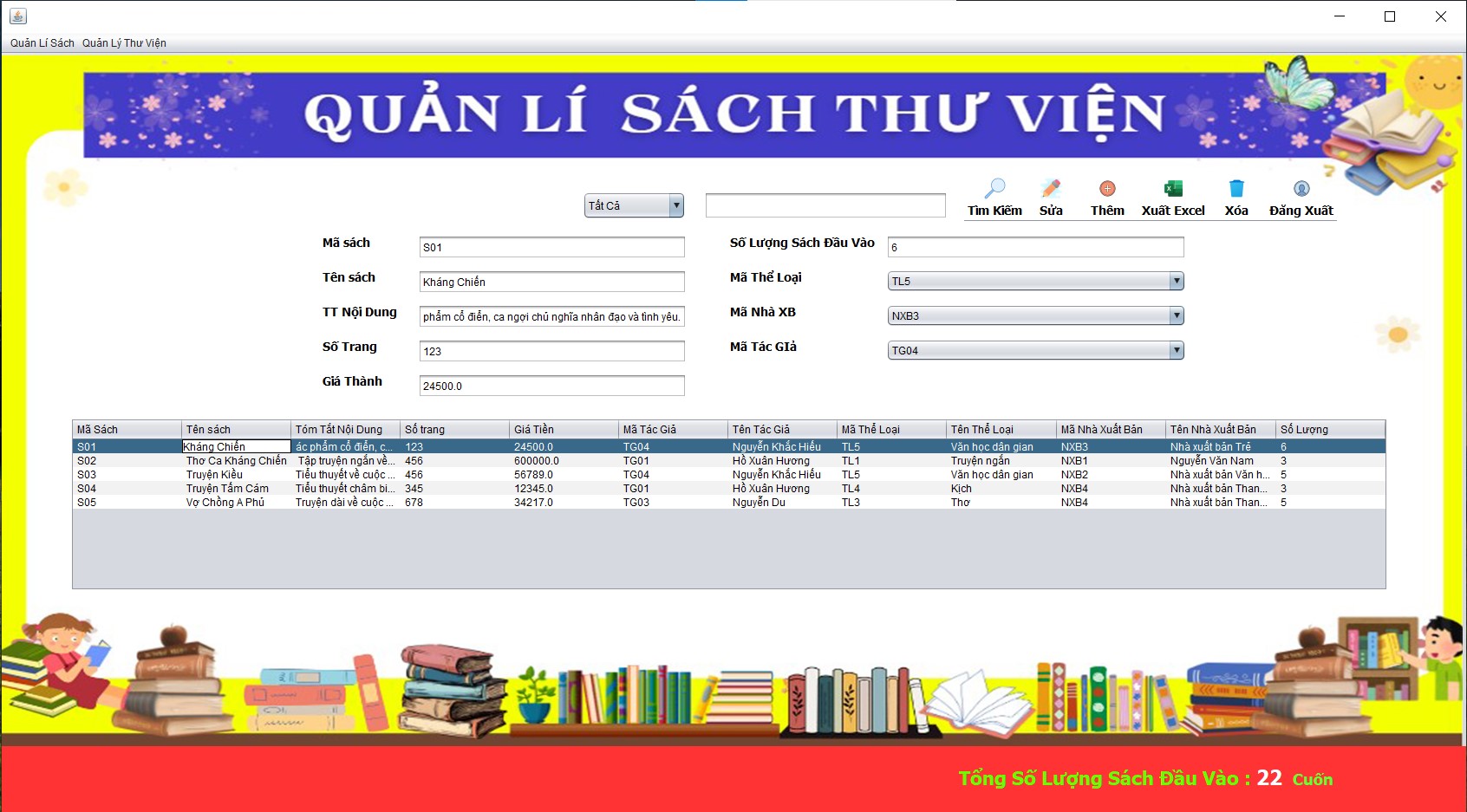 quản lí thư viện,hệ thống quản lí thư viện,java swing,sqlserver,quản lí thư viện java swing,đồ án