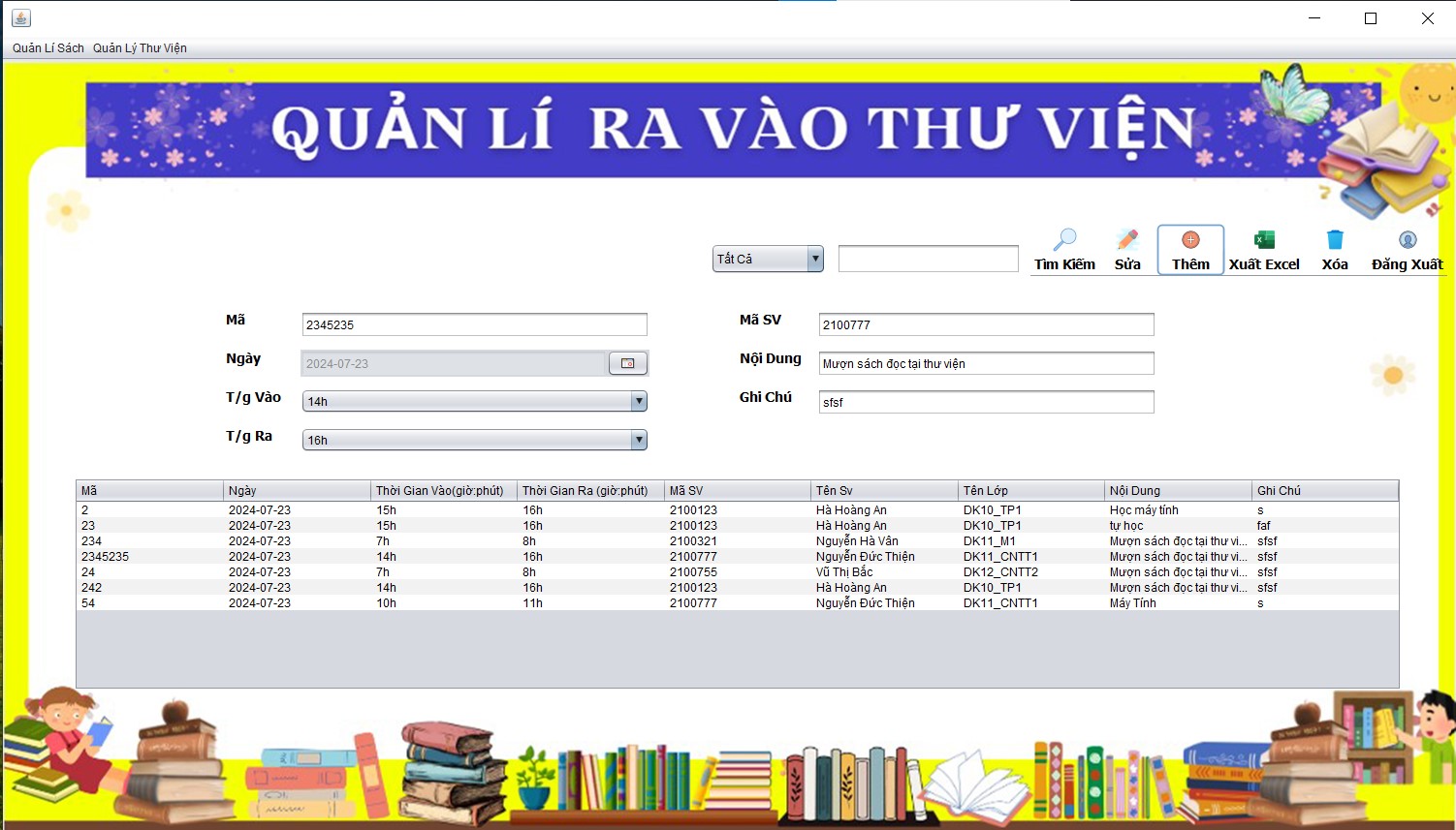 quản lí thư viện,hệ thống quản lí thư viện,java swing,sqlserver,quản lí thư viện java swing,đồ án