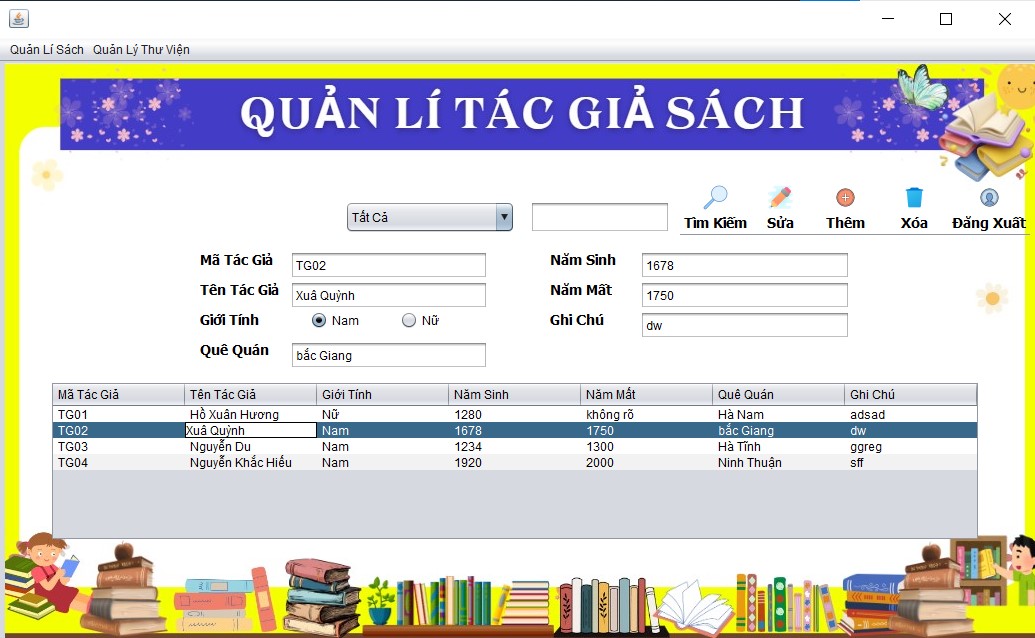 quản lí thư viện,hệ thống quản lí thư viện,java swing,sqlserver,quản lí thư viện java swing,đồ án