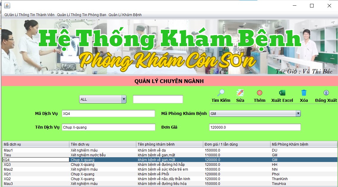 java swing,đồ án,quản lí khám bệnh,java,hệ thống quản lí khám bệnh,sqlserver