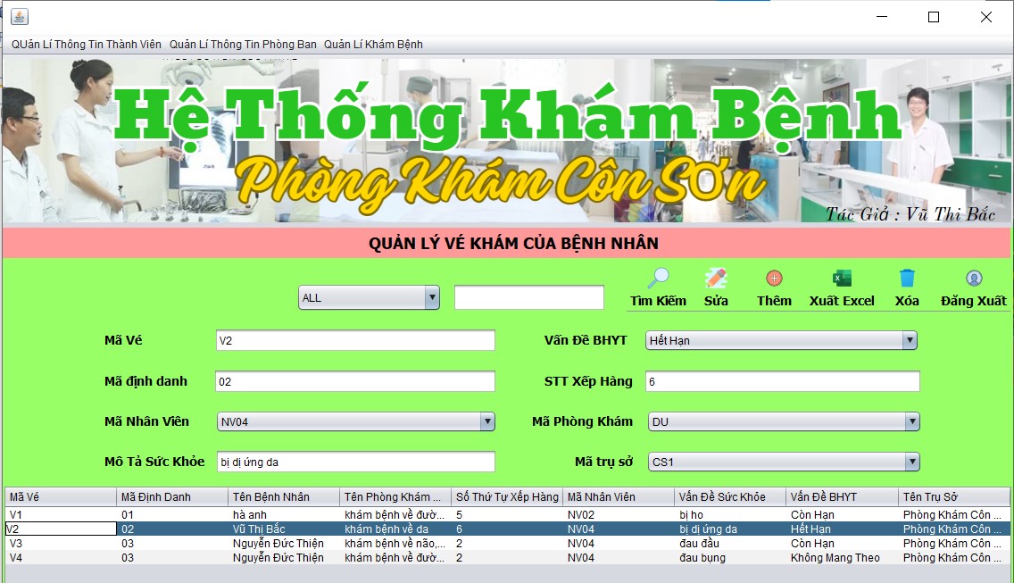 java swing,đồ án,quản lí khám bệnh,java,hệ thống quản lí khám bệnh,sqlserver