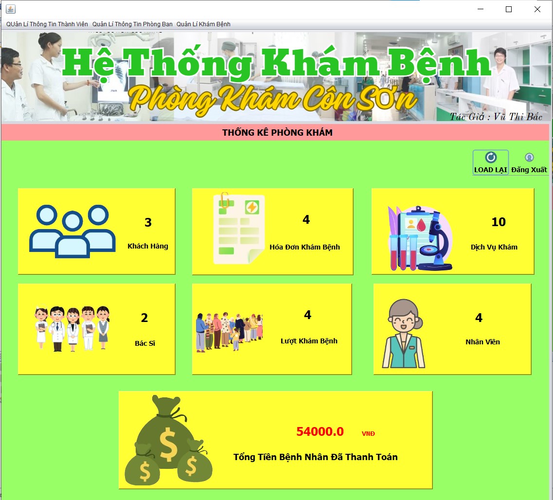 java swing,đồ án,quản lí khám bệnh,java,hệ thống quản lí khám bệnh,sqlserver