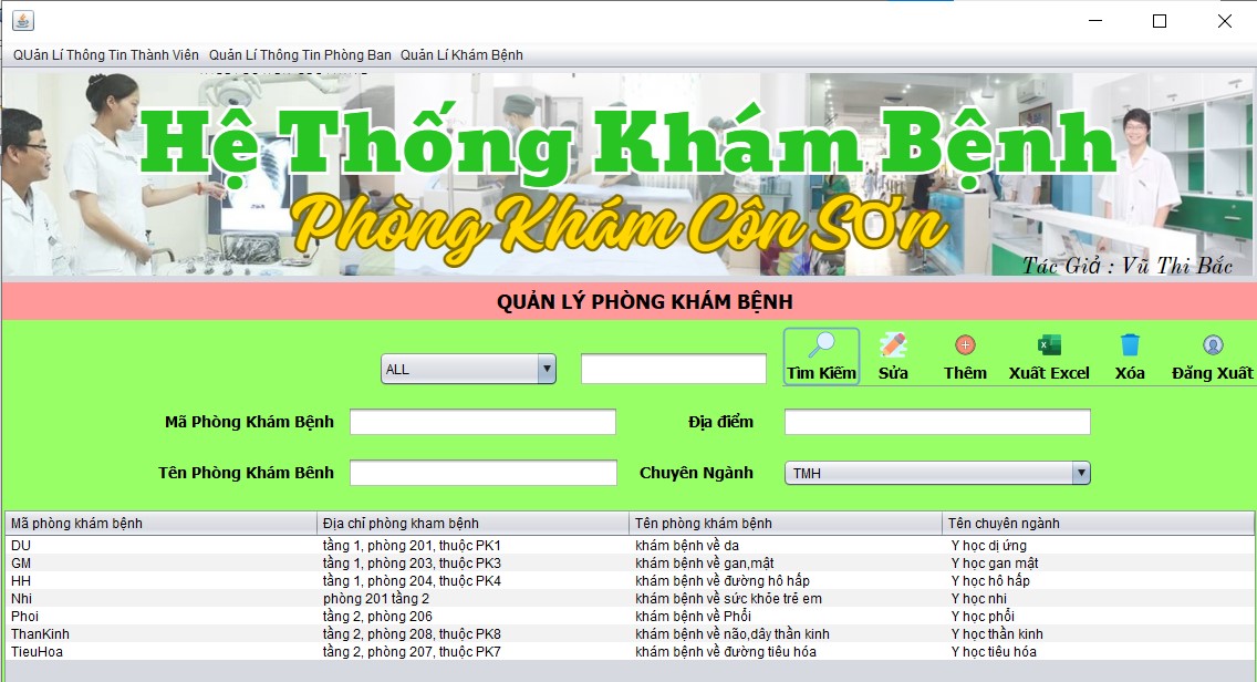 java swing,đồ án,quản lí khám bệnh,java,hệ thống quản lí khám bệnh,sqlserver