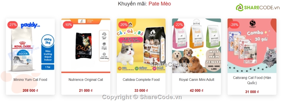 Đồ án,Đồ án web PHP,thú cưng,Báo cáo đồ án,website,website bán hàng php