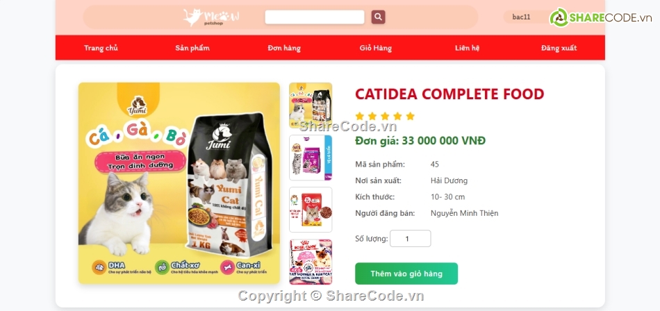 Đồ án,Đồ án web PHP,thú cưng,Báo cáo đồ án,website,website bán hàng php