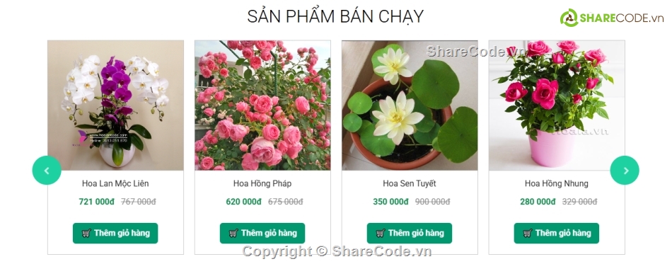 Đồ án,Đồ án web PHP,web,website,bán hoa,website bán hàng php