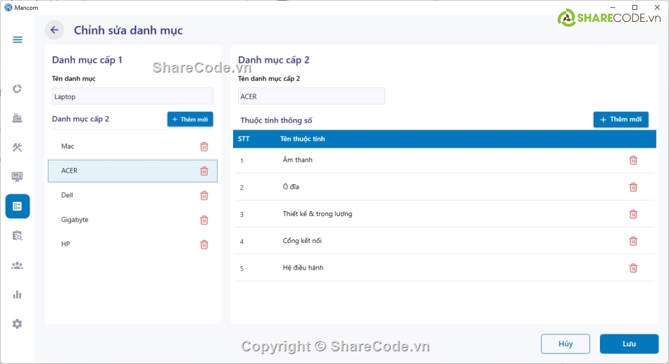 Quản lý bán máy tính,đồ án bán máy tính,quản lý máy tính