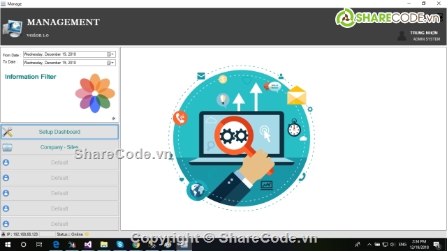 Đồ án Tốt Nghiệp,Ứng dụng Winform quản lý,ManageWork,App C#,Module CRUD động