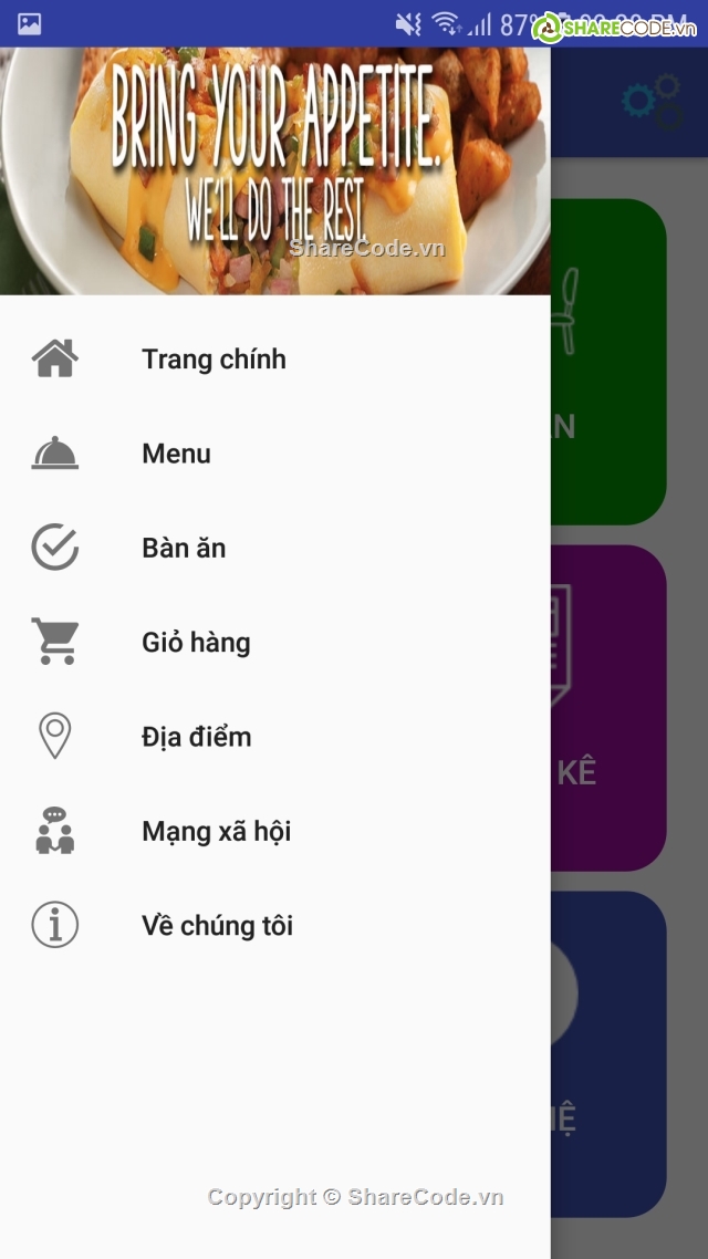 đặt hàng,orderfood,order,Đồ án đặt hàng orderfood