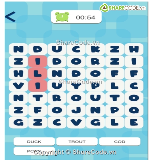 source code game wordbrain,2D Game WordBrain,Code game wordbrain,Code game đoán ô chữ,Game đoán ô chữ unity